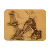 Edgar Degas | Zwei Tänzer Magnet (Horizontal)