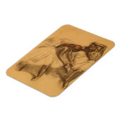 Edgar Degas | Zwei Tänzer Magnet (Linke Seite)