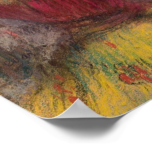 Edgar Degas | Zwei Tänzer Poster (Ecke)