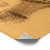 Edgar Degas | Zwei Tänzer Poster (Ecke)