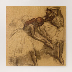 Edgar Degas   zwei Tänzer Puzzle
