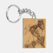 Edgar Degas | zwei Tänzer Schlüsselanhänger (Vorderseite links)