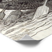 Edgar, der Pazifik, der den Fluss hinunter rudert Poster (Ecke)