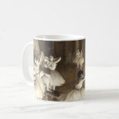 Edgar entgasen | Ballett-Probe Kaffeetasse (Vorderseite Links)