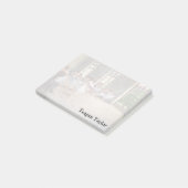 Edgar entgasen | die Ballett-Probe Post-it Klebezettel (angewinkelt)