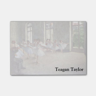 Edgar entgasen | die Ballett-Probe Post-it Klebezettel