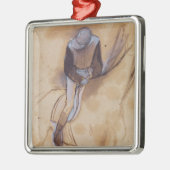 Edgar entgasen | Jockey gebogenes Ornament Aus Metall (Links)