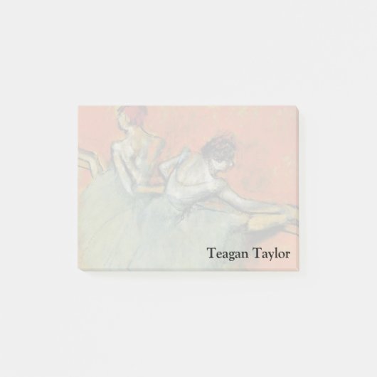 Edgar entgasen | Tänzer am Bar Post-it Klebezettel (Vorderseite)