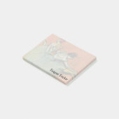 Edgar entgasen | Tänzer am Bar Post-it Klebezettel (angewinkelt)
