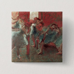 Edgar entgasen Tänzer an Probe, 1895-98 Button