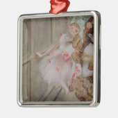 Edgar entgasen | Tänzer gegen eine Bühneebene, Ornament Aus Metall (Links)