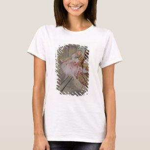 Edgar entgasen   Tänzer gegen eine Bühneebene, T-Shirt