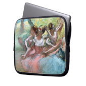 Edgar entgasen | vier Ballerinen auf der Bühne Laptopschutzhülle (Vorderseite Links)
