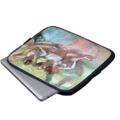 Edgar entgasen | vier Ballerinen auf der Bühne Laptopschutzhülle (Vorne Knopf)