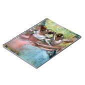 Edgar entgasen | vier Ballerinen auf der Bühne Notizblock (Linke Seite)