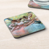 Edgar entgasen | vier Ballerinen auf der Bühne Untersetzer (Linke Seite)