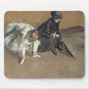 Edgar entgasen   wartete, c.1882 mousepad