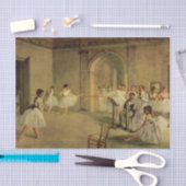 Edgar Germain Hilaire Degas-Decoup Seidenpapier (Handwerk)