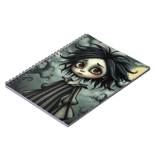 Edgar Gothic Boy Notizblock (Linke Seite)