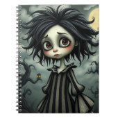 Edgar Gothic Boy Notizblock (Vorderseite)