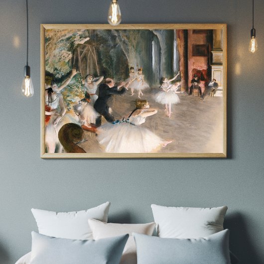 Edgar High-Resolution "The Probe Onstage 1874 Poster