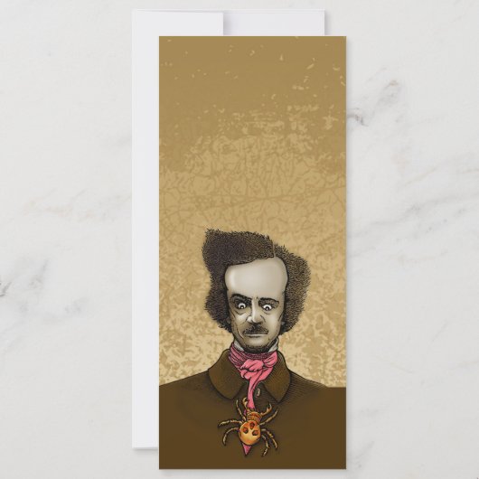 Edgar mit Gold Bug Einladung (Rückseite)