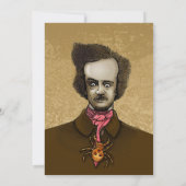 Edgar mit Gold Bug Einladung (Rückseite)