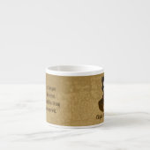 Edgar mit Gold Bug Espressotasse (Vorderseite)