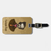 Edgar mit Gold Bug Gepäckanhänger (Vorderseite horizontal)