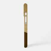 Edgar mit Gold Bug iPhone 16 Hülle (Linke Seite)