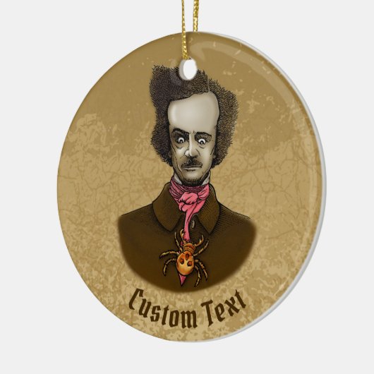 Edgar mit Gold Bug Keramik Ornament (Links)