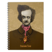 Edgar mit Gold Bug Notizblock (Vorderseite)