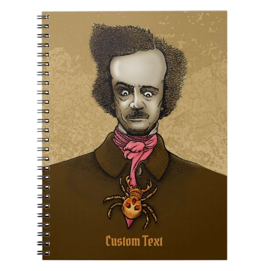 Edgar mit Gold Bug Notizblock (Vorderseite)