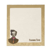 Edgar mit Gold Bug Notizblock (Vorderseite)