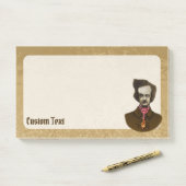 Edgar mit Gold Bug Post-it Klebezettel (Auf Schreibtisch)