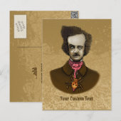 Edgar mit Gold Bug Postkarte (Vorne/Hinten)
