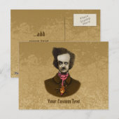 Edgar mit Gold Bug Postkarte (Vorne/Hinten)