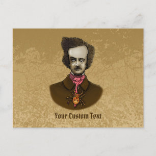 Edgar mit Gold Bug Postkarte