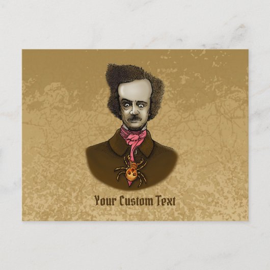 Edgar mit Gold Bug Postkarte (Vorderseite)