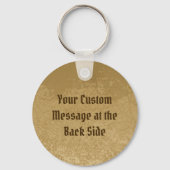 Edgar mit Gold Bug Schlüsselanhänger (Rückseite)