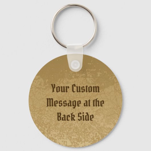 Edgar mit Gold Bug Schlüsselanhänger (Rückseite)