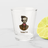 Edgar mit Gold Bug Schnapsglas (Vorderseite)