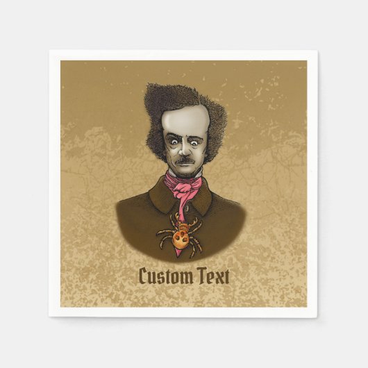 Edgar mit Gold Bug Serviette (Vorderseite)