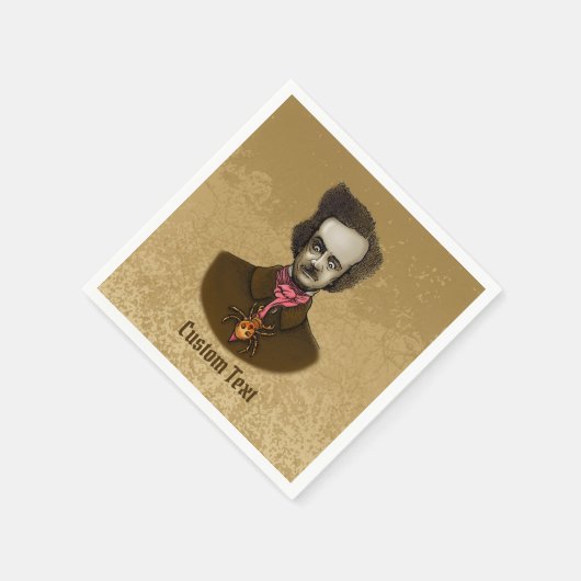 Edgar mit Gold Bug Serviette (Ecke)