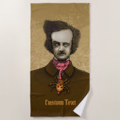 Edgar mit Gold Bug Strandtuch (Vorderseite)