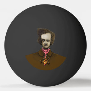 Edgar mit Gold Bug Tischtennisball