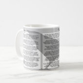 Edgar Poe The Raven Kaffeetasse (Vorderseite Links)