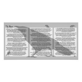 Edgar Poe The Raven Poster