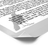 Edgar Poe The Raven Poster (Ecke)