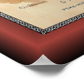 Edgar ~ Puccini ~ Lyrical Drama by F. Fountana ~ Poster (Ecke)